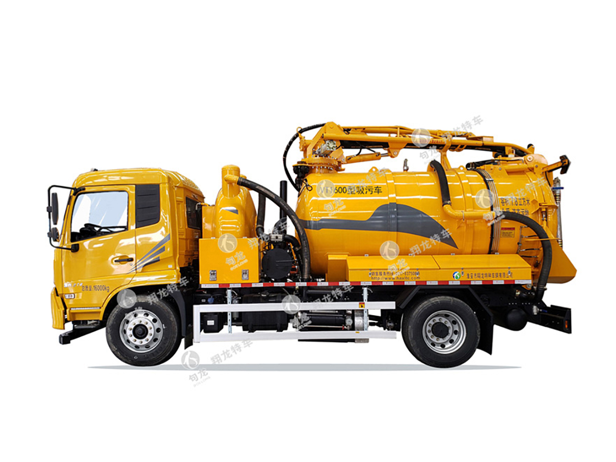 The principle of suction truck
